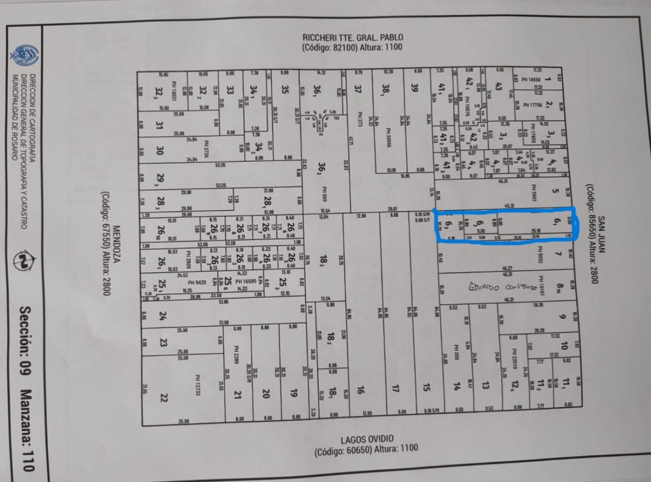 TERRENO EN VENTA - ZONA  LOURDES